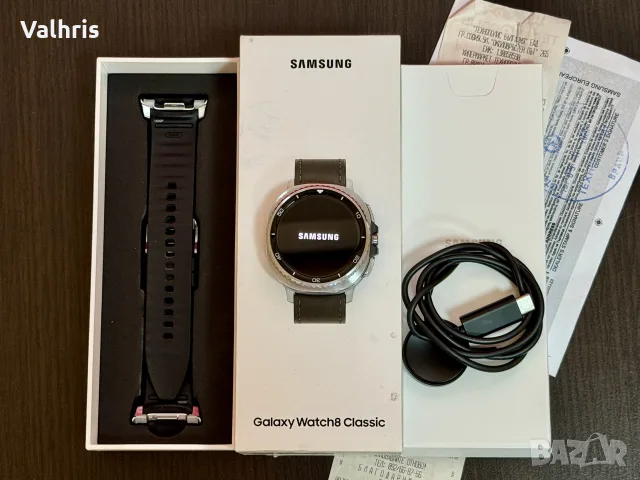 Samsung Watch 8 Classic 46mm / ОТЛИЧЕН /  ГАРАНЦИЯ !