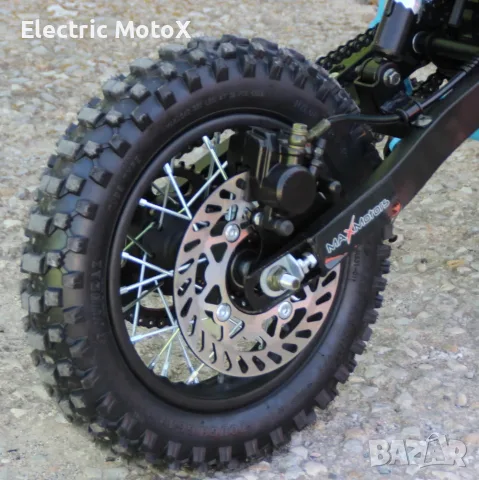 Бензинов кросов мотор 90cc кубика с Ел. стартер, снимка 10 - Мотоциклети и мототехника - 55424628