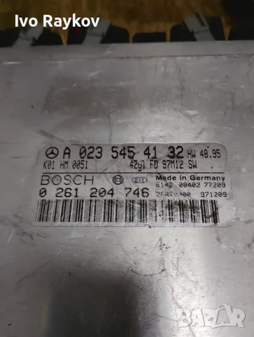 Компютър , ECU 0235454132 за MERCEDES-BENZ CLK (C208) , 0261204746, снимка 2 - Части - 55451160