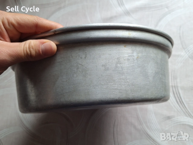 ✅КАЧЕСТВЕНА АЛУМИНИЕВА ТАВА 1963 Г.❗, снимка 3 - Съдове за готвене - 54633679
