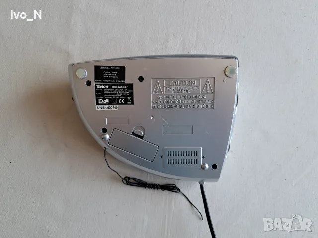 Радио часовник Tevion XL 71202., снимка 5 - Радиокасетофони, транзистори - 55333547