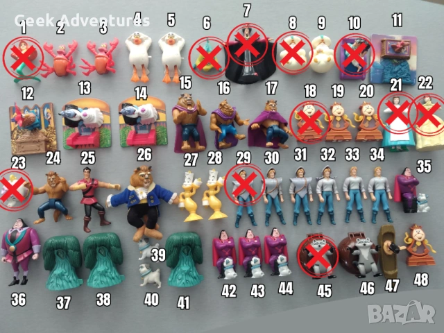 McDonalds Toys / Макдоналдс Играчки от 90те Винтидж Колекционерски, снимка 2 - Колекции - 46745216