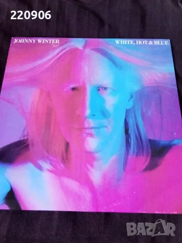 LP Johnny Winter – White, Hot & Blue, Holland 1978