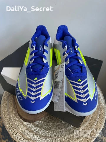 Детски стоножки/футболни обувки Adidas F50 Messi, снимка 3 - Детски маратонки - 54757447