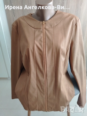 Дамско яке еко кожа, снимка 2 - Якета - 54121358