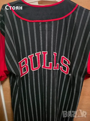 Ретро блуза Chicago Bulls Starter, снимка 2 - Спортни дрехи, екипи - 55581851