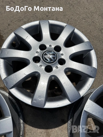 Алуминиеви джанти за VW / Фолкцваген Borbet VW 15”, снимка 5 - Гуми и джанти - 54892746