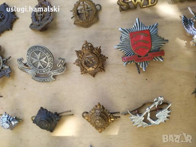 Лот стари военни нагръдни знаци и кокарди, снимка 12 - Антикварни и старинни предмети - 55198745