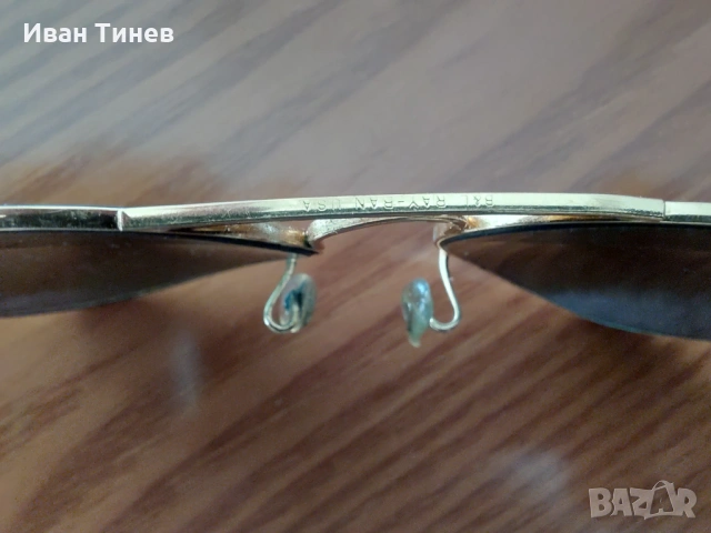 Оригинални слънчеви очила B&L Ray Ban USA aviator, снимка 2 - Слънчеви и диоптрични очила - 54370333