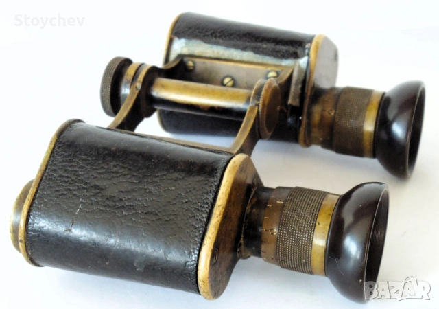 Колекционерски бинокъл Carl Zeiss Jena D.R.P. D.F. 6x 1903 г., снимка 3 - Колекции - 54886685