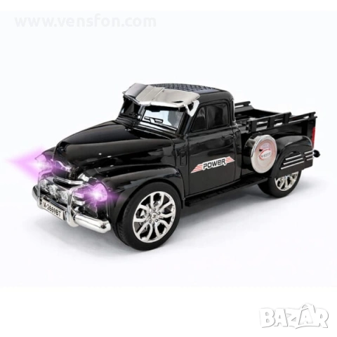 Bluetooth тонколонка WS-558 6W, преносим безжичен подарък за автомобилни ентусиасти /черна/