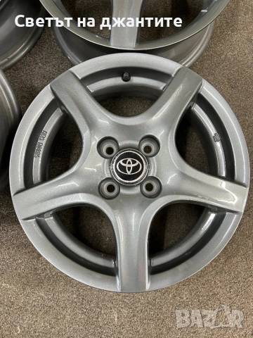 Джанти 15 Цола 4х100 за Toyota Yaris Hyundai I10, снимка 6 - Гуми и джанти - 54537802