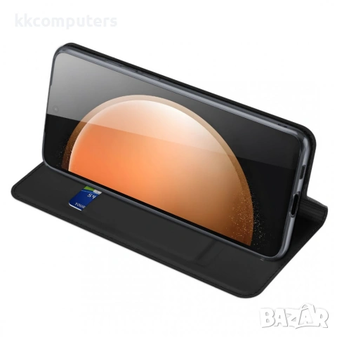 DUX DUCIS Samsung Galaxy S26 FE Калъф - Кожен, Стойка, Картодържател, 3 цвята, снимка 7 - Резервни части за телефони - 55045121