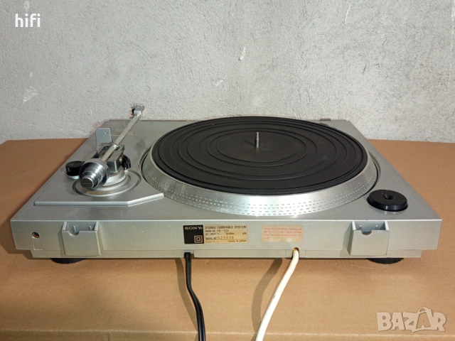 Полуавтоматичен грамофон Sony PS-T22, снимка 2 - Грамофони - 39770149