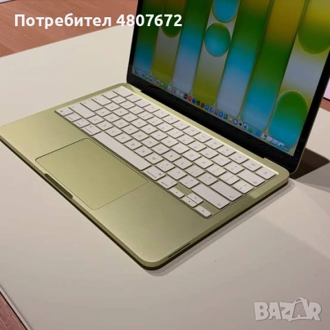 Macbook Neo Citrus, снимка 3 - Лаптопи за работа - 54683171