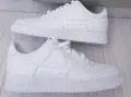 Nike Air Force 1 Fresh White  Mens Size 42/26.5  UK 7.5 US 8.5 НОВО!ОРИГИНАЛ! Мъжки Кецове, снимка 4