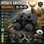 Мощен ловен бинокъл Bushnell 10-70×70 за туризъм птици животни море професионален туристически, снимка 1