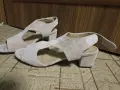 Дамски сандали на нисък ток с лепенки, снимка 3