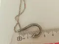Сребърен синджир с висулка (11), снимка 5