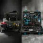 Комплект акумулаторни инструменти BOXER BX-187 4в1 + ПОДАРЪК многофункционална работна чанта, снимка 5