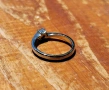 18к Пръстен бяло злато 2g с 0.18ct диамант VS1, снимка 4