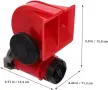 Силна Електрическа Тромба с Компресор 12V/24V - 139dB, снимка 5