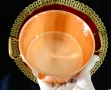 Медна тенджера Copral,чиста червена мед,печат., снимка 3