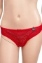 Дамско долнище Hunkemöller, размер M – червена дантела и тюл, снимка 1