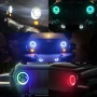 7 inch 7 инчa RGB LED Диодни фарове джип Jeep Wrangler JK LJ Lada Niva Golf 2 Cherokee Angel Eye, снимка 12