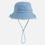 Дамска bucket шапка от памук jean синя_1261562, снимка 3