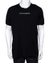 Dolce & Gabbana Black Cotton Jersey Logo Embroidered T-Shirt, снимка 1