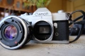 Canon FT QL & Canon FD 50mm F1.8 Lens. Canon FD Mount, снимка 13