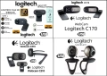 Logitech USB Камери с Микрофон, снимка 1