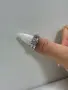 Елегантен сребърен пръстен, снимка 1