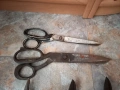 Седем броя стари ножици , снимка 4
