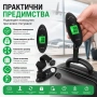 Дигитален компактен електронен ръчен кантар везна за самолетен багаж риболов куфари храна до 40кг, снимка 4
