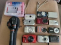 Комплект от 13 компактни фотоапарата и Feiyu Tech Summon Plus 4k 3 axis camera, снимка 1