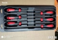 TRIDENT TOOLS 6 БРОЯ дълги качествени отвертки Torx T10 T15 T20 T25 T27 T30 дълги 250mm, снимка 1