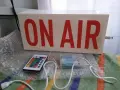 Супер модерна светеща LED табела ON AIR, снимка 3