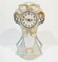 Порцеланов настолен часовник Royal Dux Bohemia Secese в стил Art Nouveau., снимка 1
