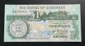 Гърнси. 1 паунд. 1989 година. Нов., снимка 1