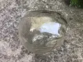 стар стъклен бюст "ELVIS", снимка 8
