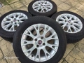 Лети джанти 15ки 4х100 Fiat + летни гуми 185/65/15 Radar, снимка 1