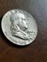 1/2 долар 1962 год, сребро, тегло 12.50 гр, проба 900/1000, снимка 1