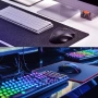 Нова Безжична геймърска мишка, 3 режима - 2.4G/USB-C/Bluetooth 6 нива 10000DPI Chroma RGB подсветка , снимка 7