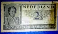 стара рядка банкнота от Нидерландия 2,5 гулдена 1968 година, снимка 1