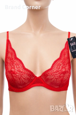 Дамски сутиен Hunkemöller - 75C – червена дантела