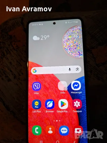 Продавам Samsung A 52s ПЕРФЕКТЕН И МНОГО ЗАПАЗЕН БЕЗ ГРАМ ДРАСКОТИНИ., снимка 6 - Samsung - 55327034