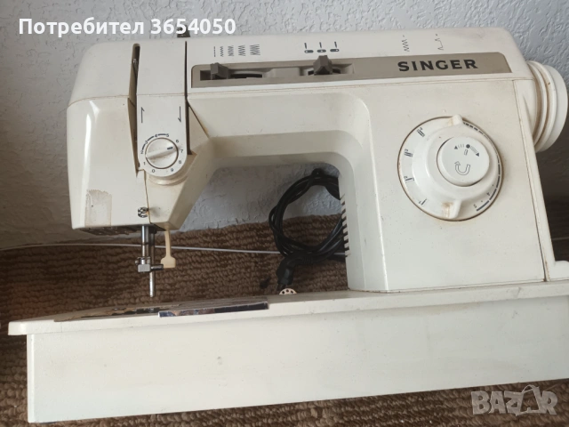 Електрическа шевна машина сингер , снимка 2 - Шевни машини - 54245052