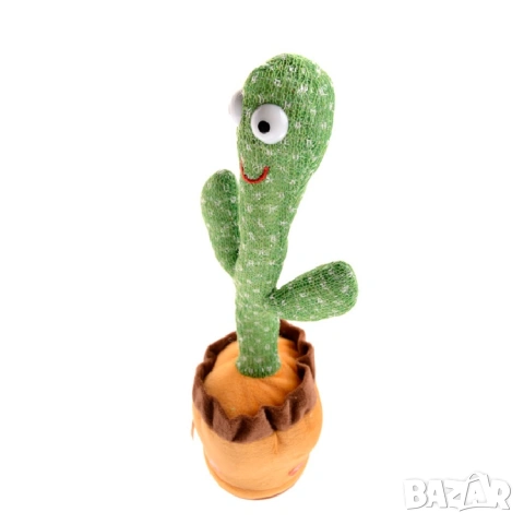 🔥 Танцуващ кактус – говори, пее и разсмива всички, снимка 3 - Музикални играчки - 54207336